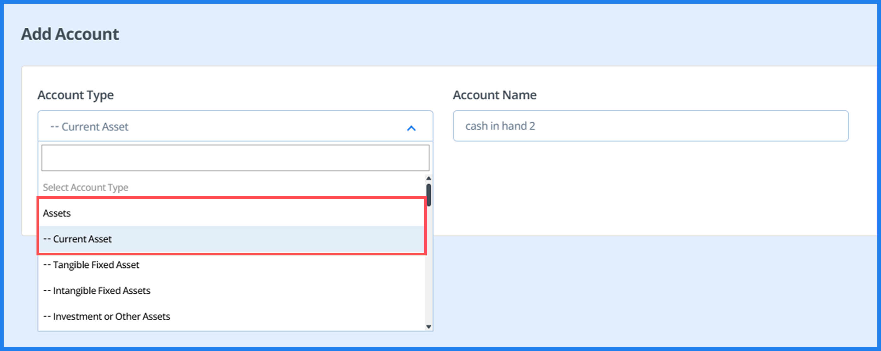 chartof-account step 5