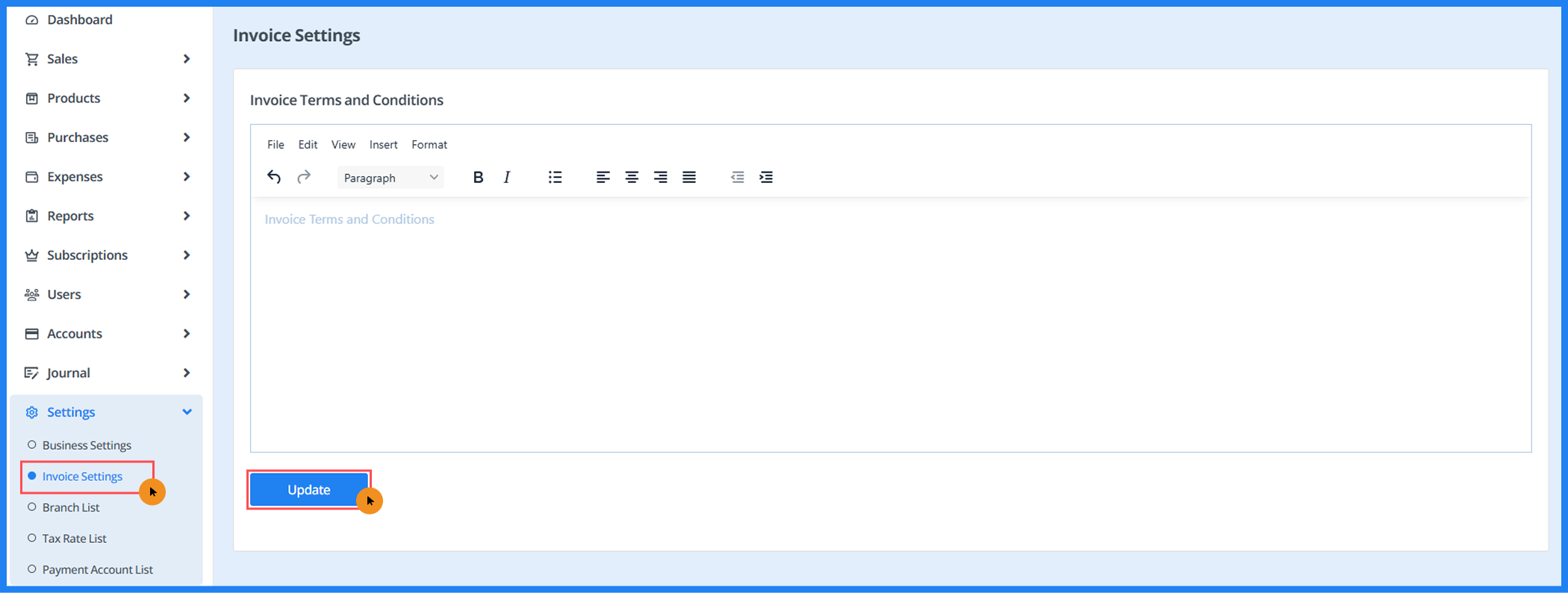 Create Sales Step 21
