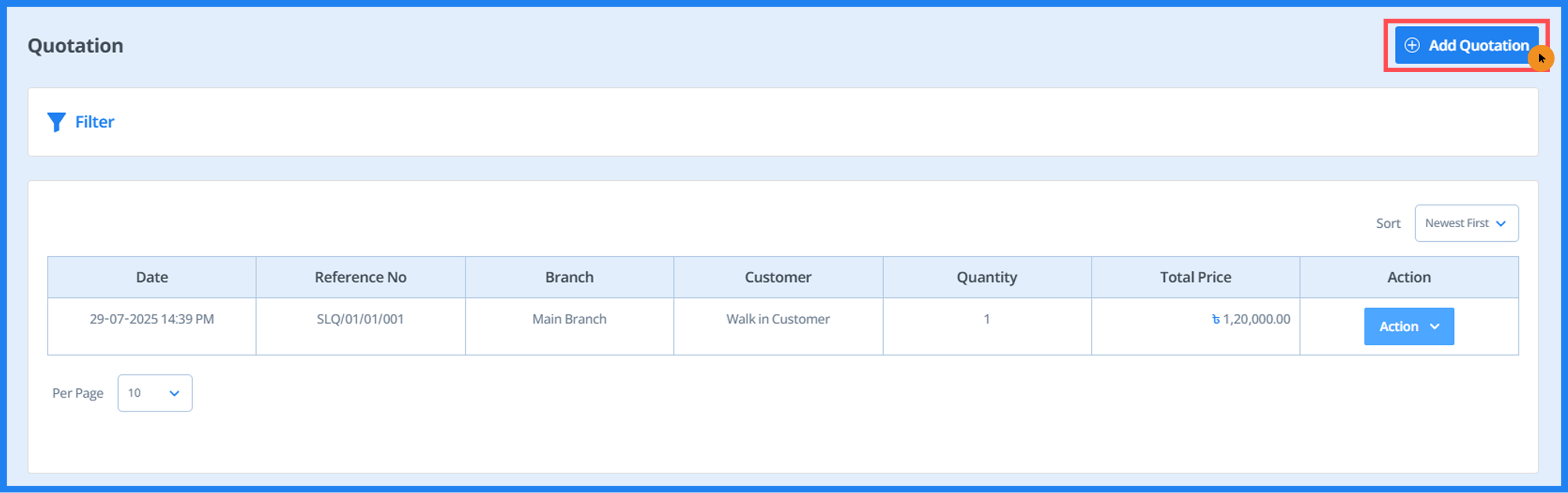 sales-quotations step 3